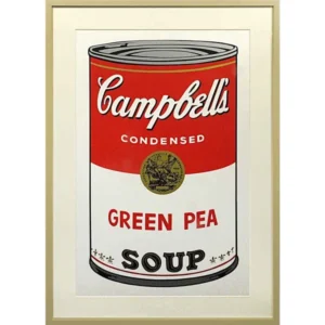 絵画 アンディ・ウォーホル キャンベルスープ(グリーンピース)