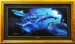 絵画 クリスチャン・リース・ラッセン フィフスディメンション