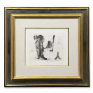 絵画 パブロ・ピカソ DANS L’ATELIER