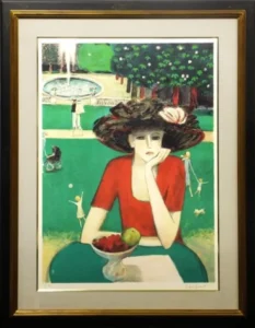 絵画 J.P.カシニョール 春の調べ