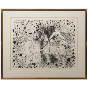 絵画 パブロ・ピカソ 馬に乗る女