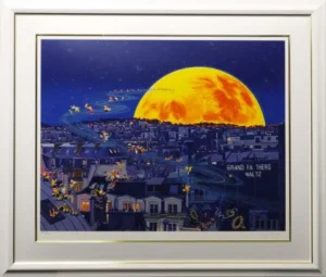 絵画 ヒロ・ヤマガタ(山形博導) ムーンライト エキスプレス