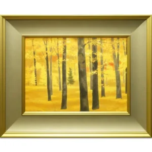 絵画 東山魁夷 秋燿