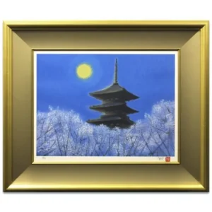 絵画 平山郁夫 仁和寺の桜