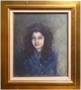 絵画 平野遼 ホテルの女