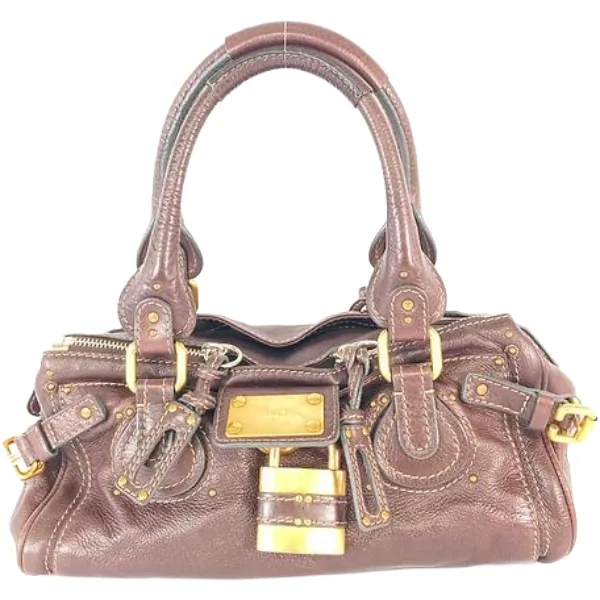 クロエ パディントン ハンドバッグ レザー