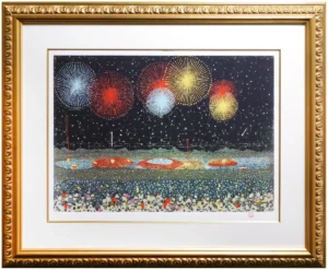 絵画 山下清 長岡の花火