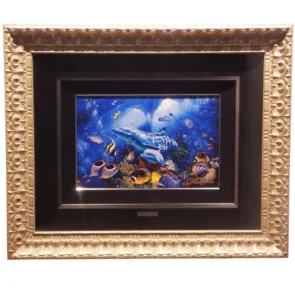 絵画 クリスチャン・リース・ラッセン ミックストメディア