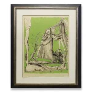 絵画 サルバドール・ダリ パンタグリュエルのおかしなな夢