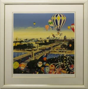 絵画 ヒロ・ヤマガタ(山形博導) バルーンレース