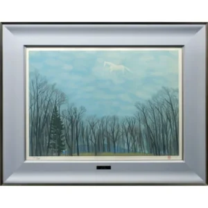 絵画 東山魁夷 綿雲