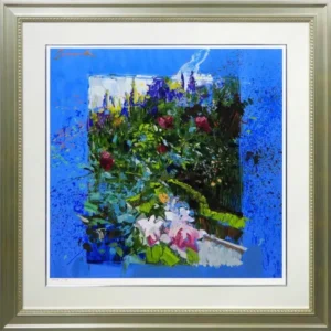 絵画 トレンツ・リャド 薔薇園