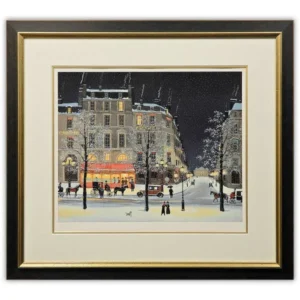 絵画 ミッシェル・ドラクロワ 忘れがたき夕べ