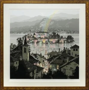 絵画 笹倉鉄平 オルタ・サン・ジュリオ