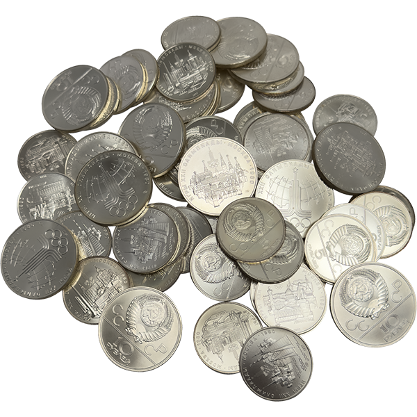 シルバー800 (Sv800) モスクワ五輪銀貨まとめ