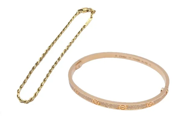 カルティエのテニスブレスレットと他ブランドの比較