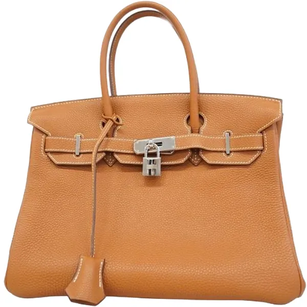 エルメス バーキン30 ハンドバッグ レザー □H刻印 シルバー金具