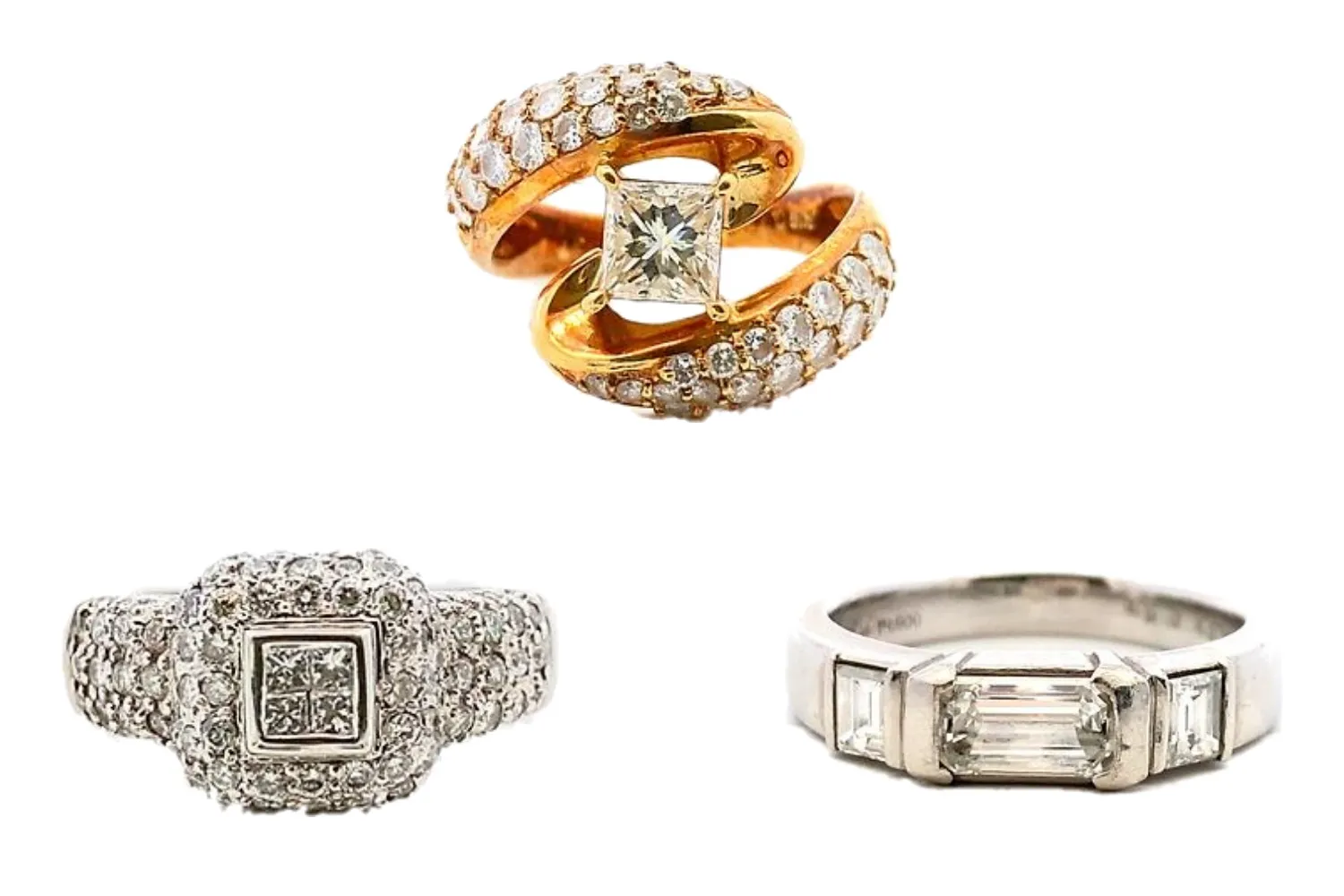 エメラルドカットのダイヤリング｜価値が高い理由や高価買取のポイントを徹底解説