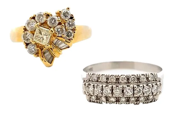 エメラルドカットとラウンドブリリアントカットの違い