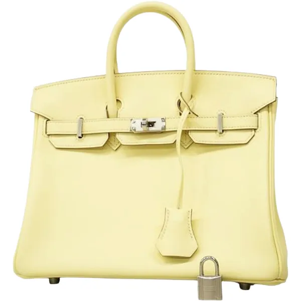 エルメス バーキン25 ハンドバッグ レザー K刻印 シルバー金具
