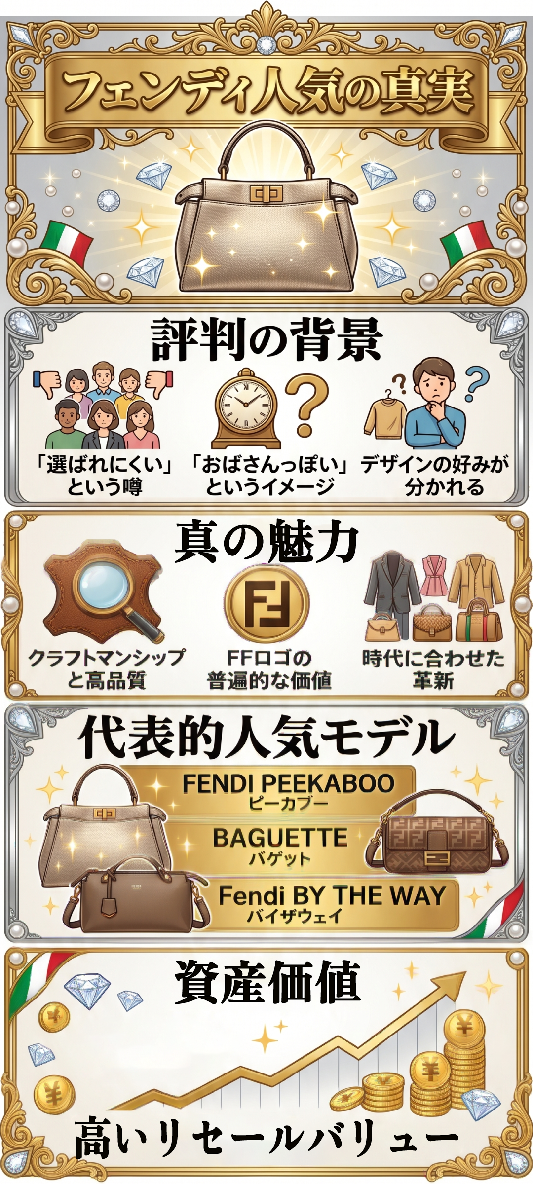 フェンディは人気ないって本当？選ばれにくい理由と実際の評判を解説