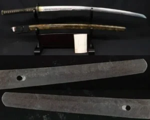 刀 栗原筑前守信秀於摂州大坂 慶応元年八月日