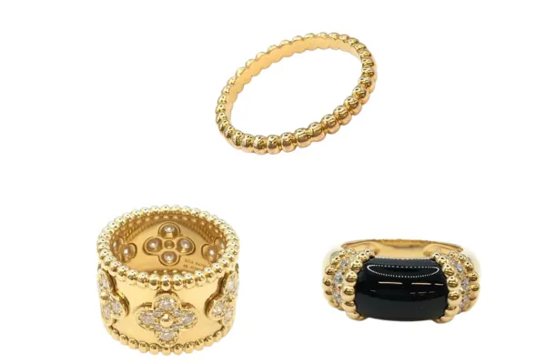 ペルレリングの重ね付けコーディネート例