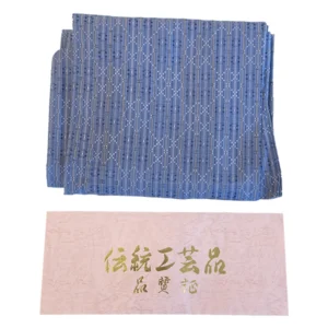 濱川玲子作 手織首里花織着尺