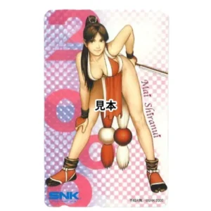 テレホンカード 不知火舞 SNK 餓狼伝説