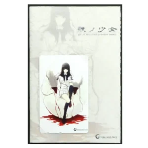 テレホンカード 朽木冬子 殻ノ少女 [台紙付きテレカ/ミニプレビュー本付き]