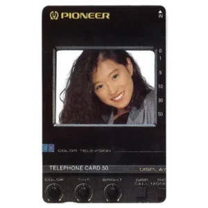テレホンカード 中森明菜 PIONEER