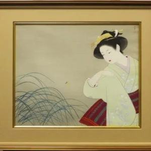 絵画 上村松園 新蛍