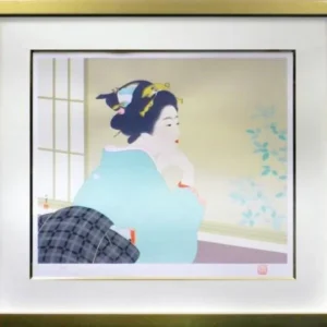 絵画 上村松園 若葉