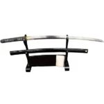 太刀 [長さ]66.4cm[反り]1.6cm[目釘]2個[銘](表)康光(裏)昭和十八年九月 拵 新潟県登録