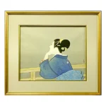 絵画 上村松園 待月