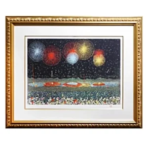 絵画 山下清 長岡の花火