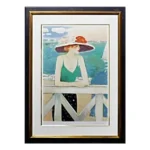 絵画 J.P.カシニョール 夏のテラス