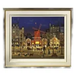 絵画 ミッシェル・ドラクロワ ムーランルージュを後