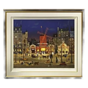 絵画 ミッシェル・ドラクロワ ムーランルージュを後