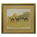 絵画 平山郁夫 絲綢之路 絲綢之路三題より