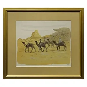 絵画 平山郁夫 絲綢之路 絲綢之路三題より