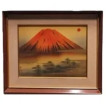 絵画 横山大観 富士の朝