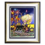 絵画 ヒロ・ヤマガタ(山形博導) ポカホンタス イン セントラルパーク