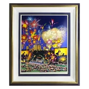 絵画 ヒロ・ヤマガタ(山形博導) ポカホンタス イン セントラルパーク