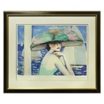 絵画 J.P.カシニョール 八月の一日