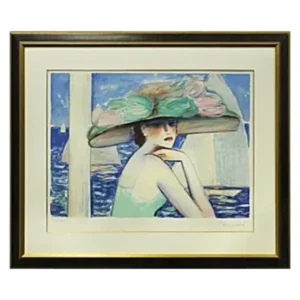 絵画 J.P.カシニョール 八月の一日