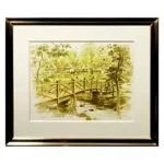 絵画 笹倉鉄平 新緑のマナーハウス