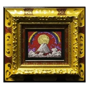 絵画 絹谷幸二 旭日富嶽虹図