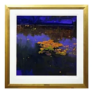 絵画 トレンツ・リャド ジヴェルニーの睡蓮II