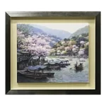 絵画 笹倉鉄平 フローティング・スプリング・カラー